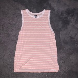 AEO🦅 Aerie Pink Striped Tank Top